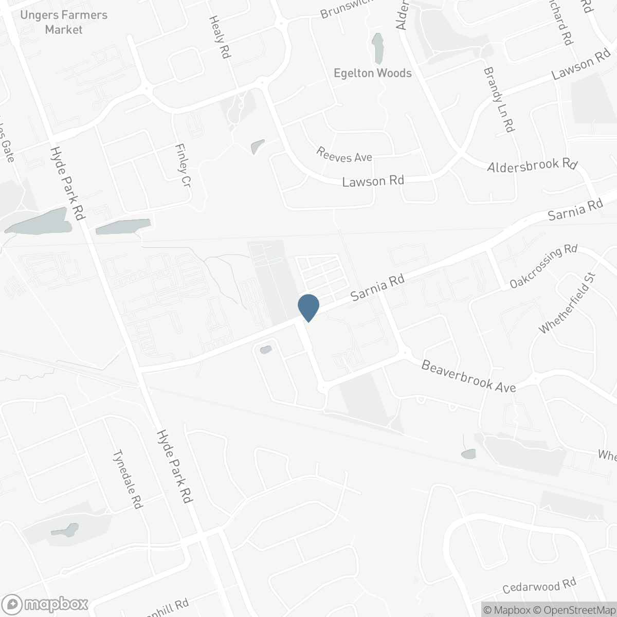 933 SARNIA ROAD, London, Ontario N6H 0J7